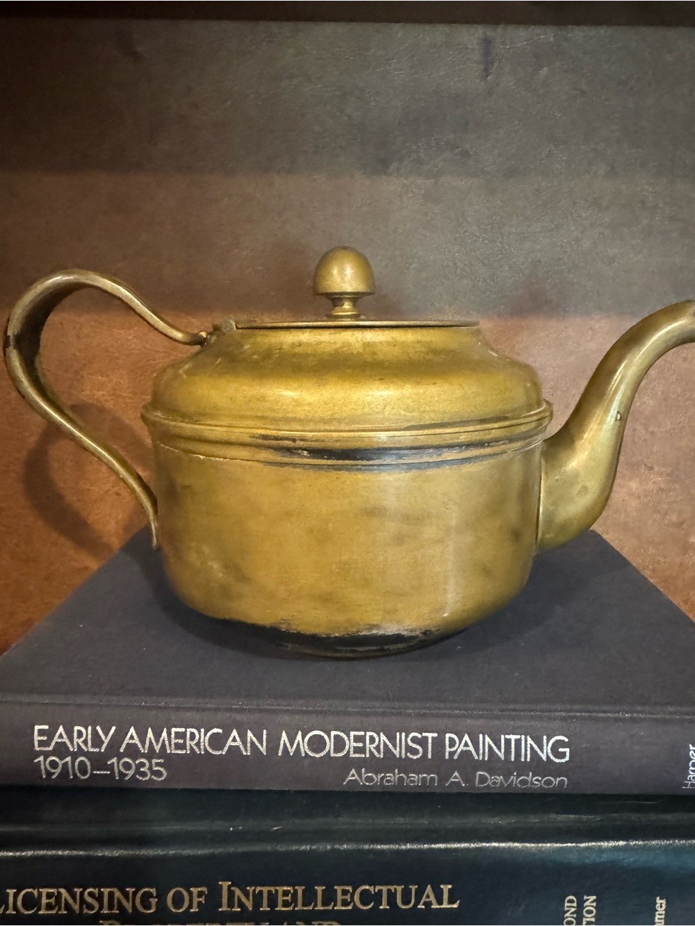 Vintage WWII Reed & Barton USN Silver Soldered Teapot 3610 - US Navy - Picture 2 of 5